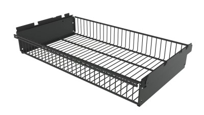 Корзина выдвижная Титан GS 563х340х85 черная