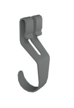 Крючок универсальный Титан GS серебристый