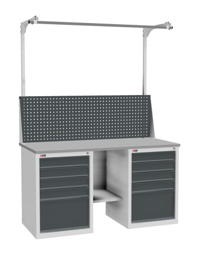 Слесарный верстак ВЛ-К-150-09+Э2